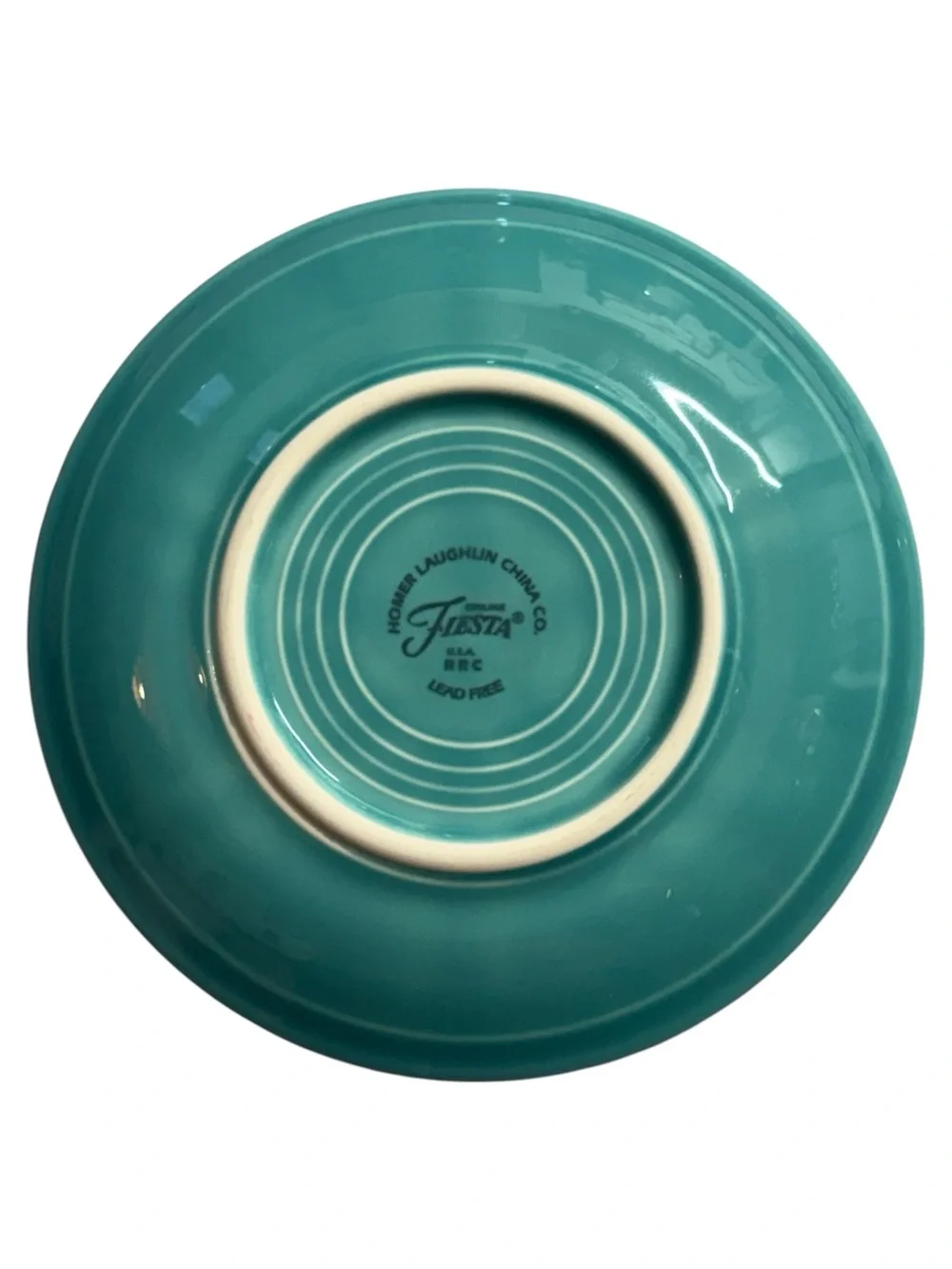 Fiesta Turquoise Appetizer Plate